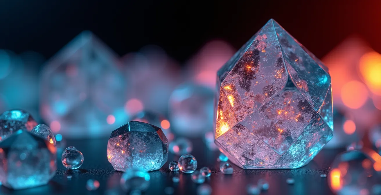 Molécules de cannabinoïdes s'interconnectant dans un réseau synergique